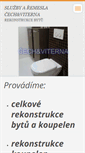 Mobile Screenshot of koupelny-rekonstrukce.eu